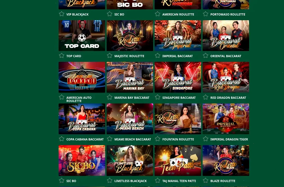 Million Casino giochi e slot online